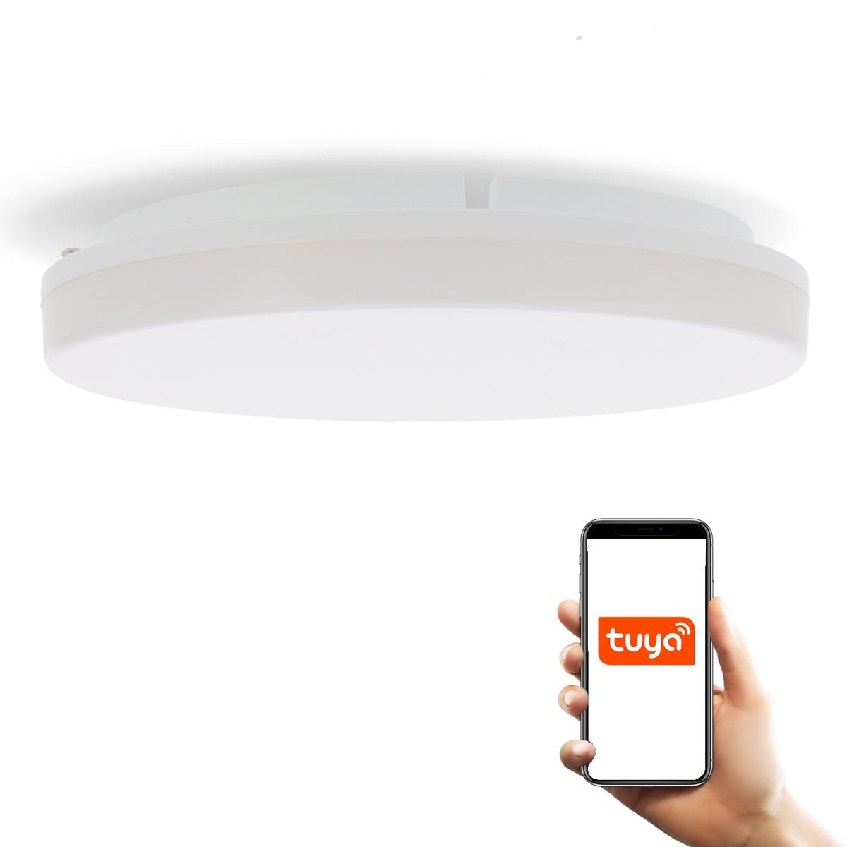 Plafón LED SmartHome RainBow 24W IP54 Wifi App