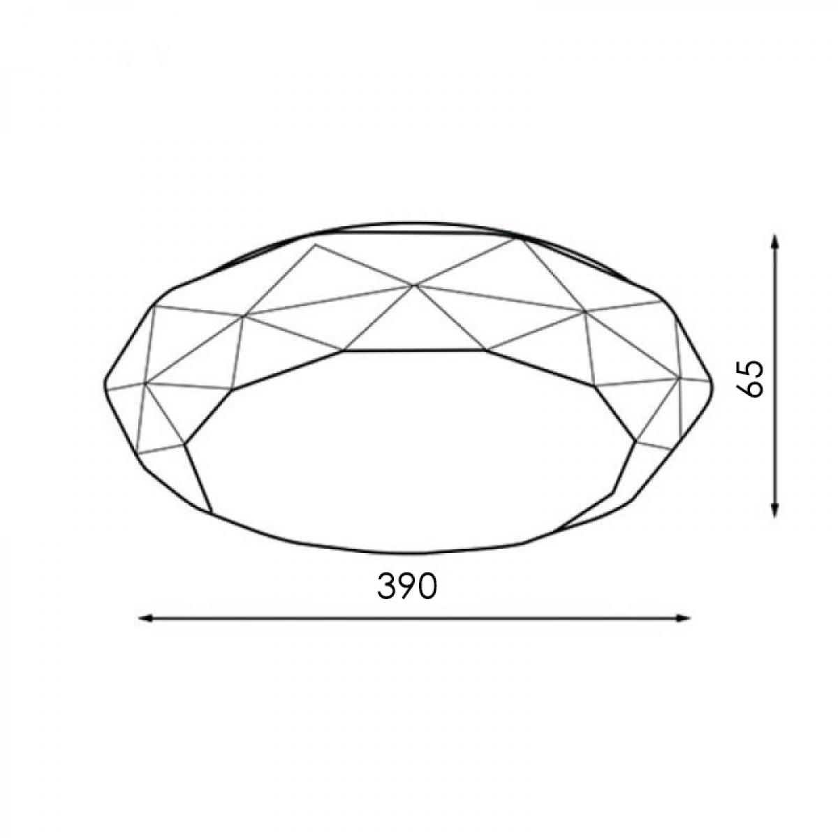 Plafón LED SmartHome Dial 24W App