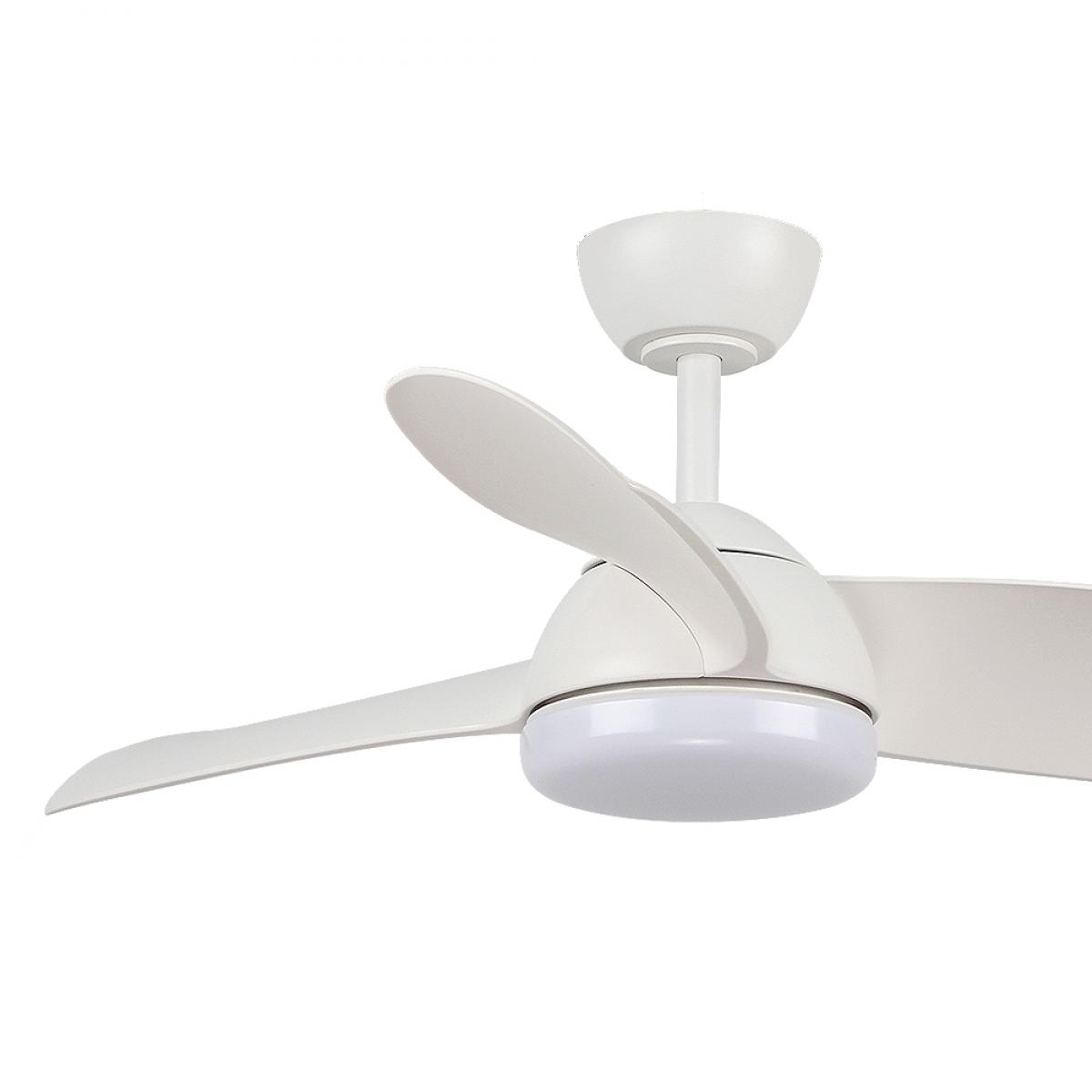 Ventilador de techo LED White Face