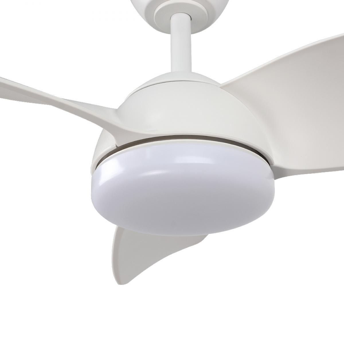 Ventilador de techo LED White Face