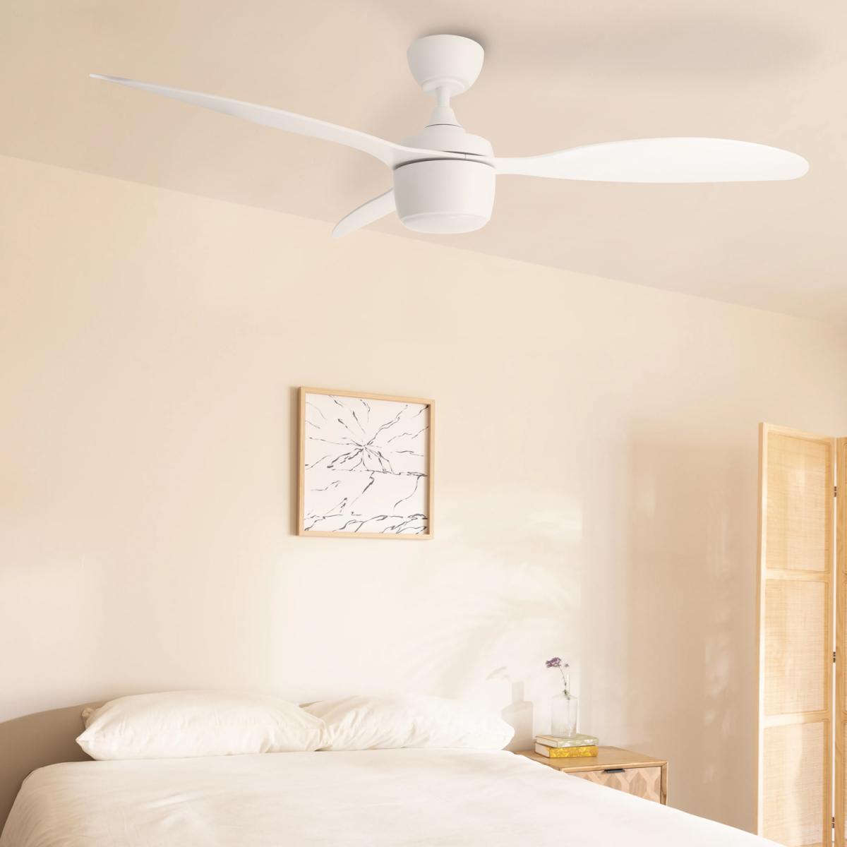 Ventilador de techo LED White Lin