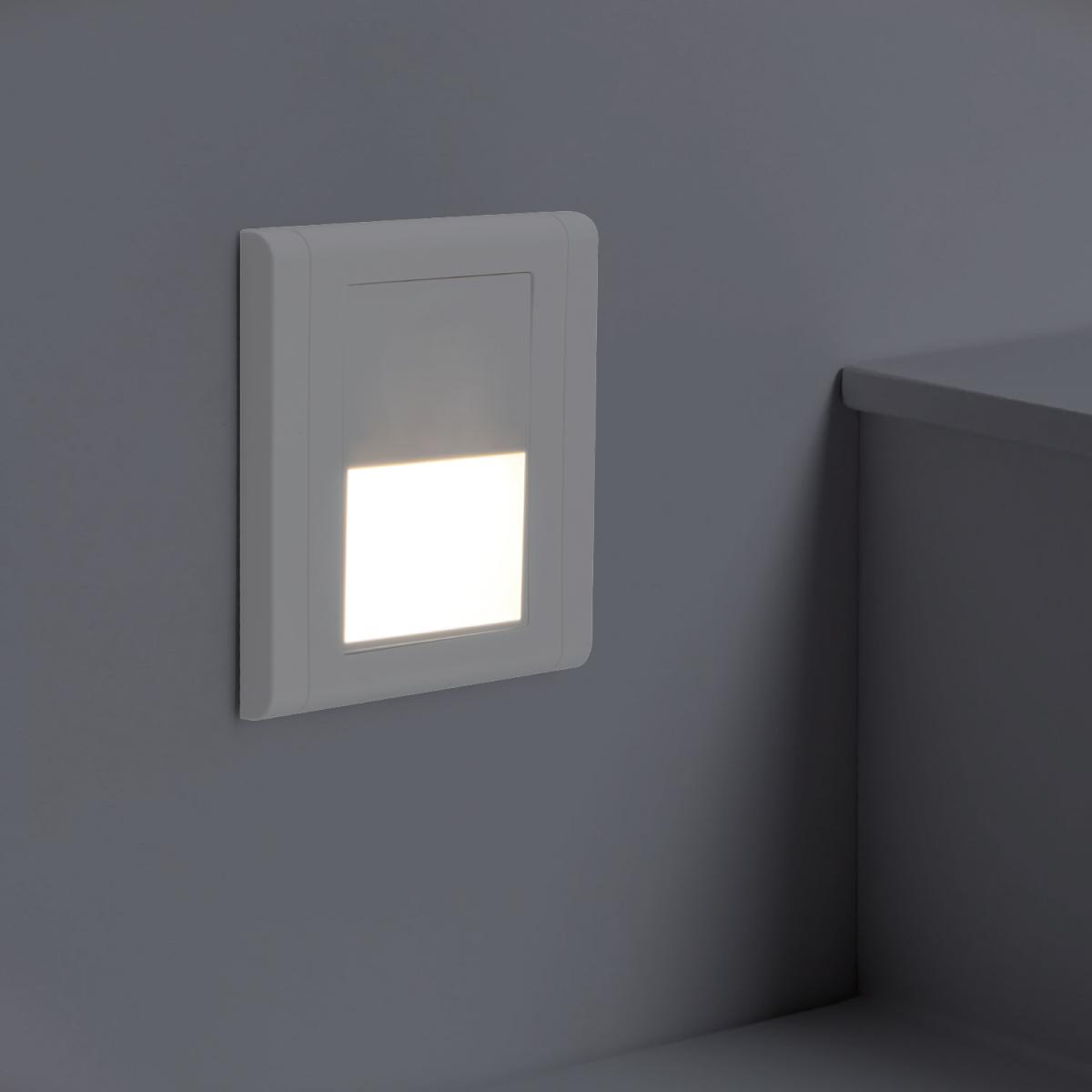 Baliza LED Empotrable Nomis Square 1.2W
