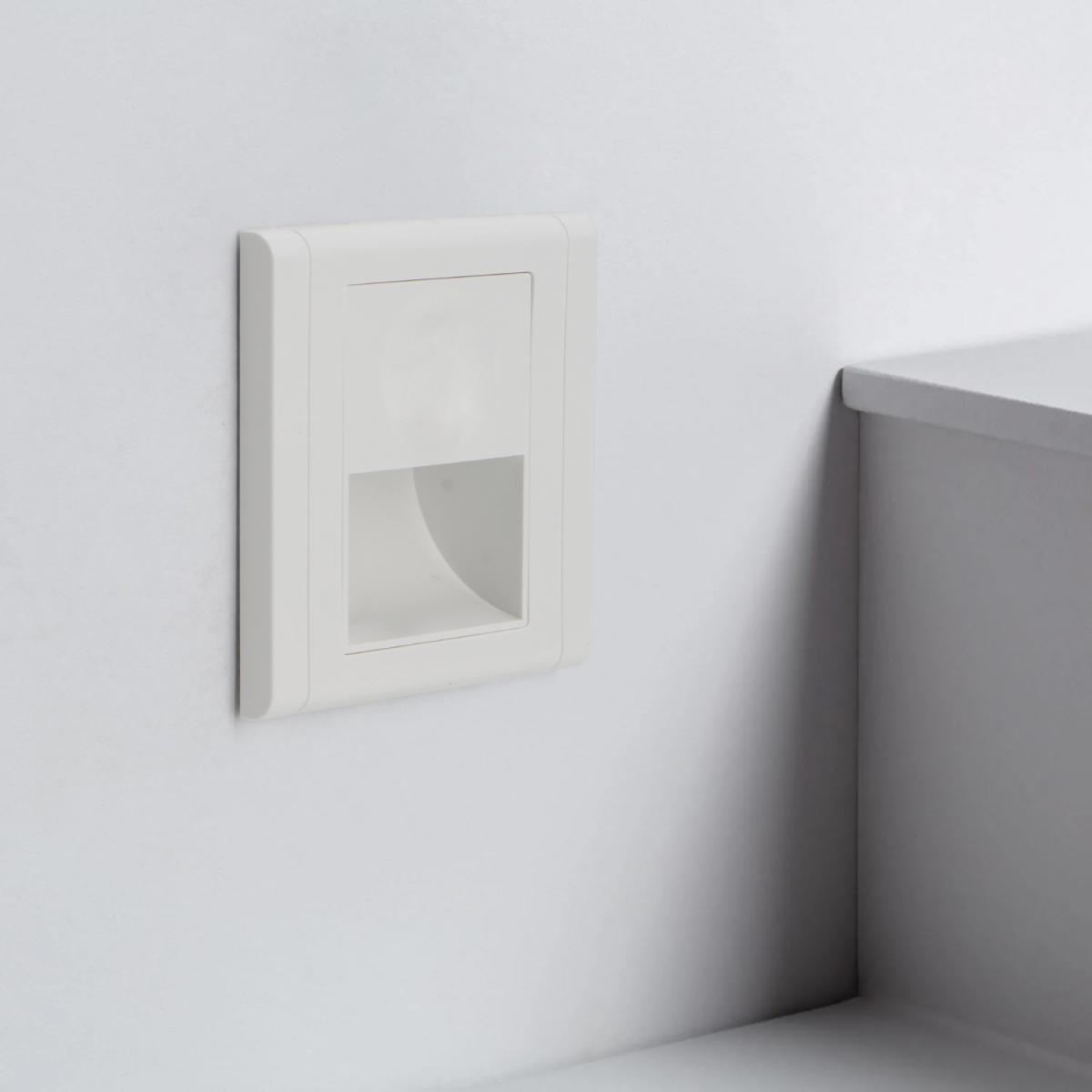 Baliza LED Empotrable Nomis Square 1.2W