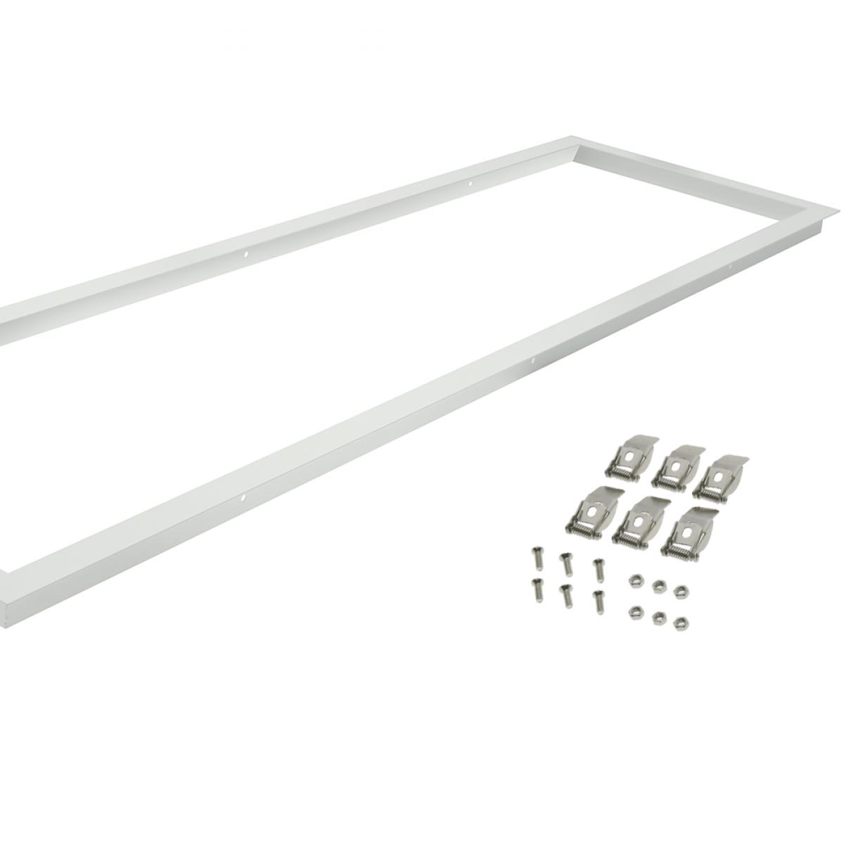 Marco de empotrar de Panel 120X30 Blanco