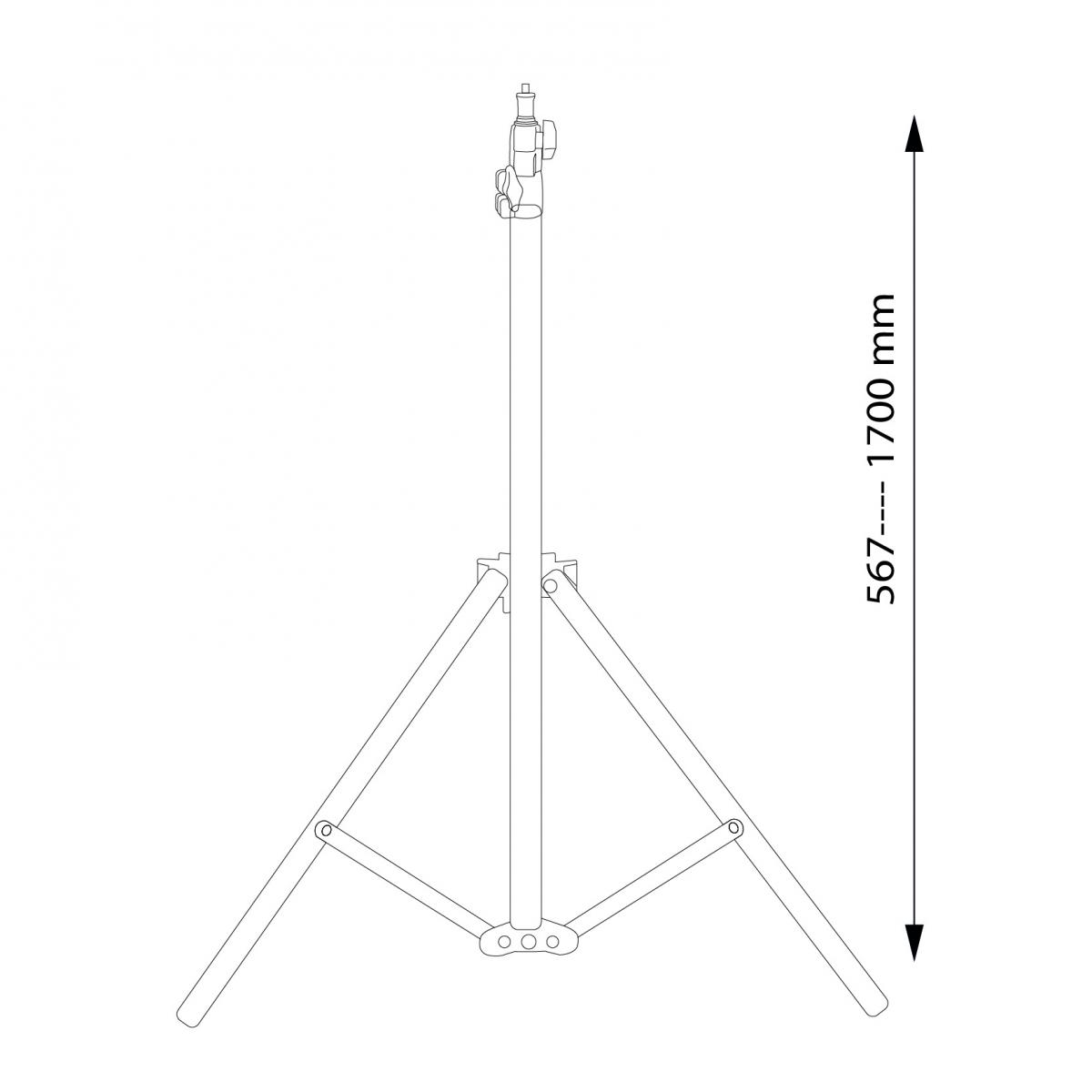 Soporte para Anillo de Luz