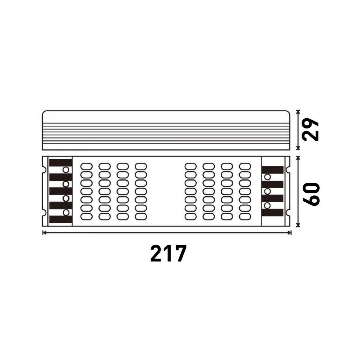 Driver Externo 400W 48Vdc Para Carril Magnético Detail