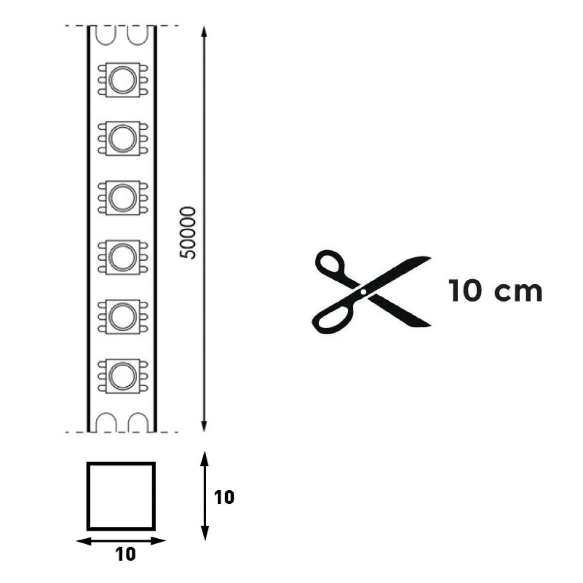 Neón de LED Flexible 220V AC Proline 12W/m - ML