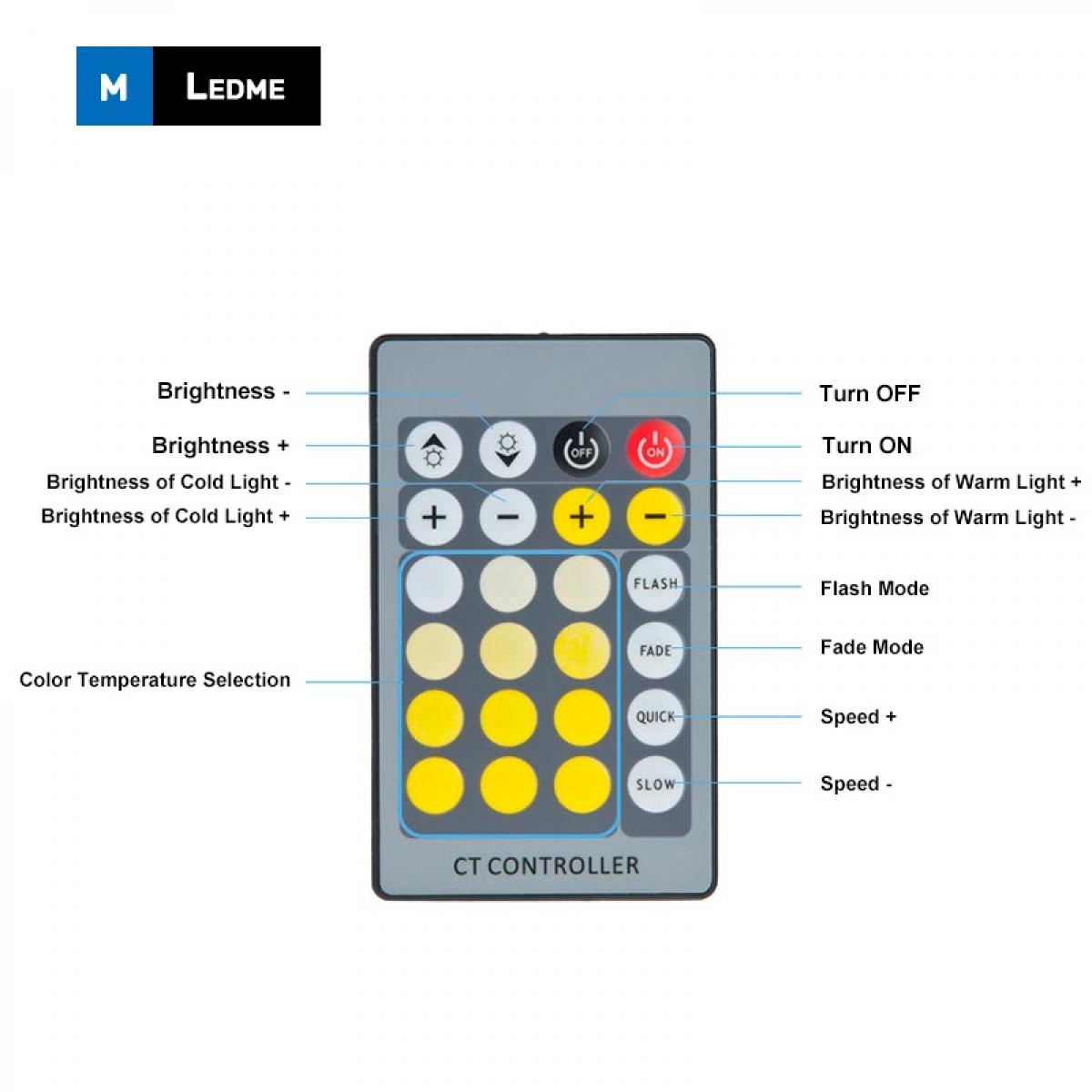 Pack Tira de LED 24V 2835 120L - 3 metros
