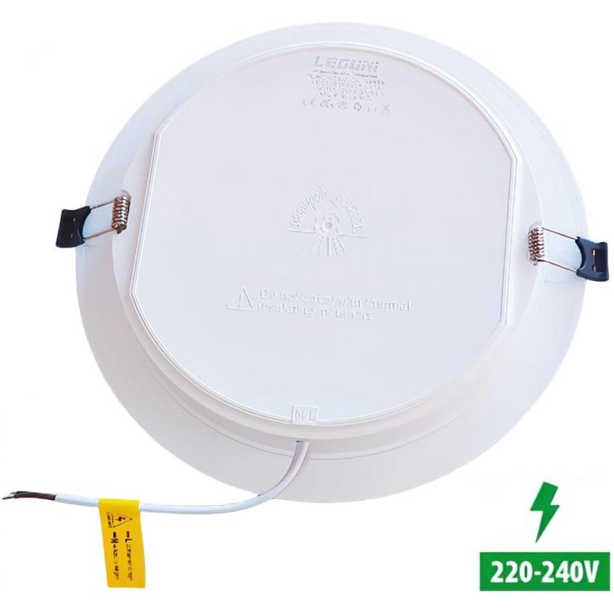 PLAFON 24W Empotrar Circular (pack de dos)