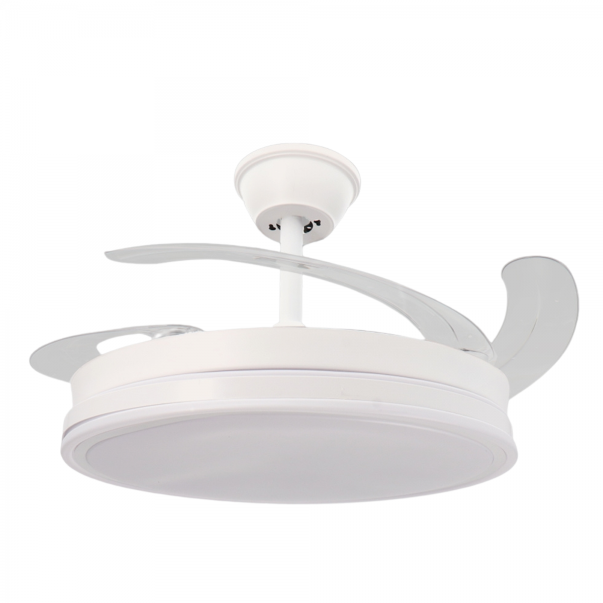 Ventilador de techo LED White Olga Ø107 cm